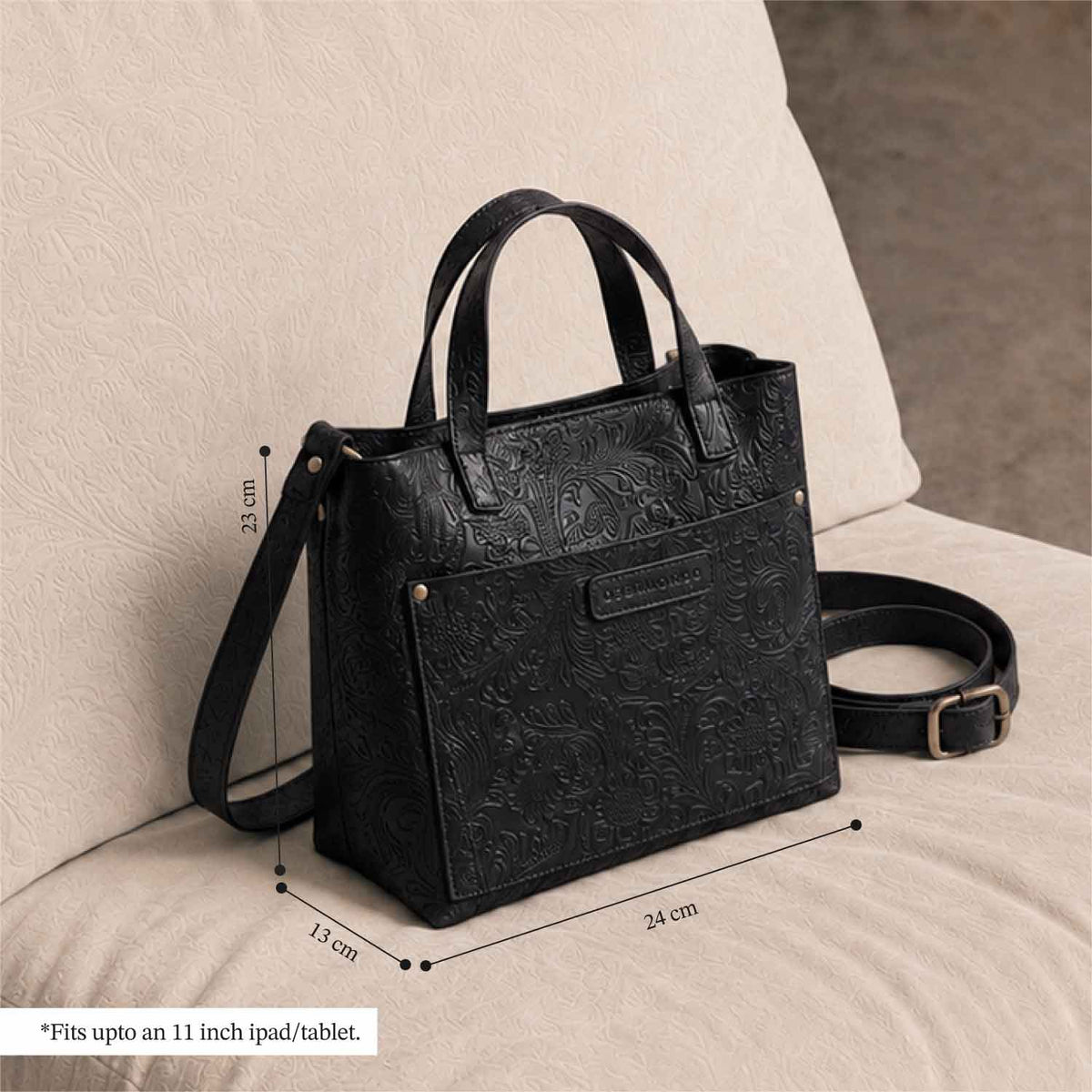 #Color_Floral Black